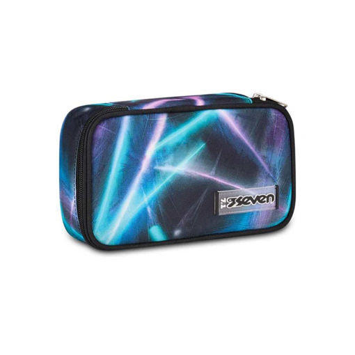 Picture of SEVEN FREETHINK QUICK CASE ROYAL VIOLET PENCIL CASE